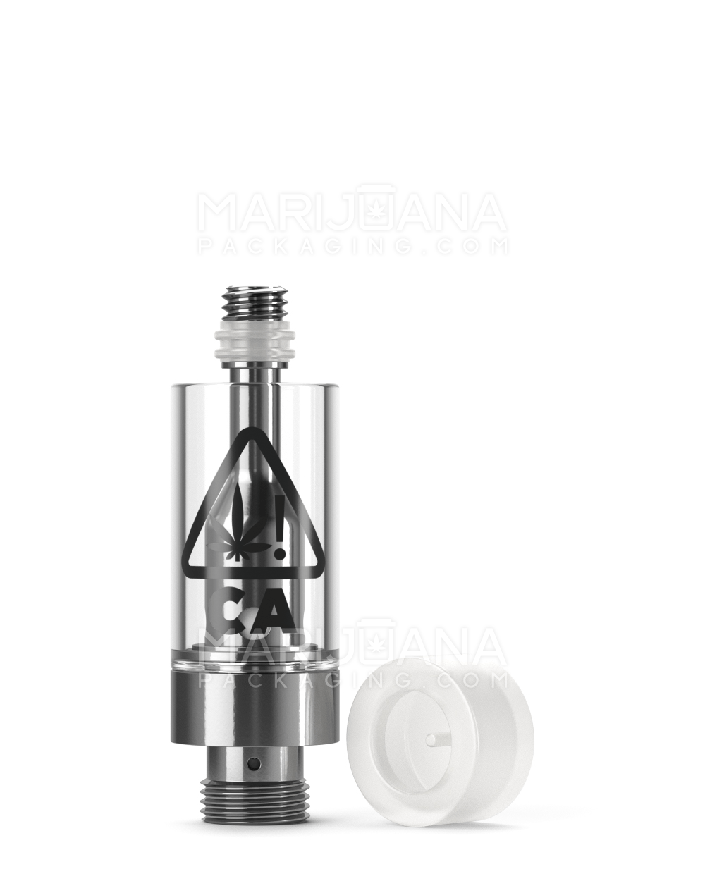 RAE California Universal Symbol | Ceramic Core Glass Vape Cartridge w/ 2mm Aperture | 0.5mL - Screw On - 400 Count - 7