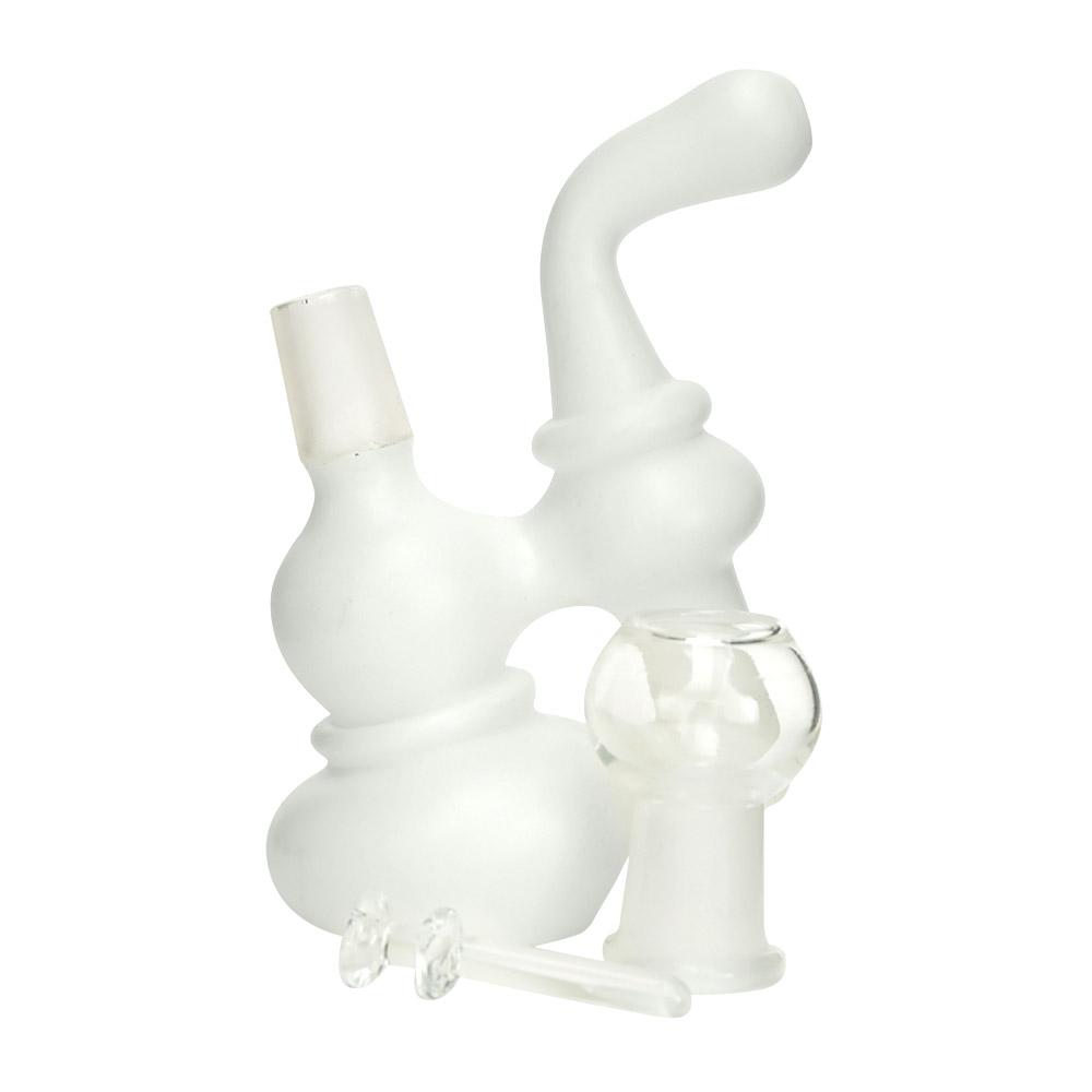 5.5" Glow in the Dark Recycler 18mm - 5