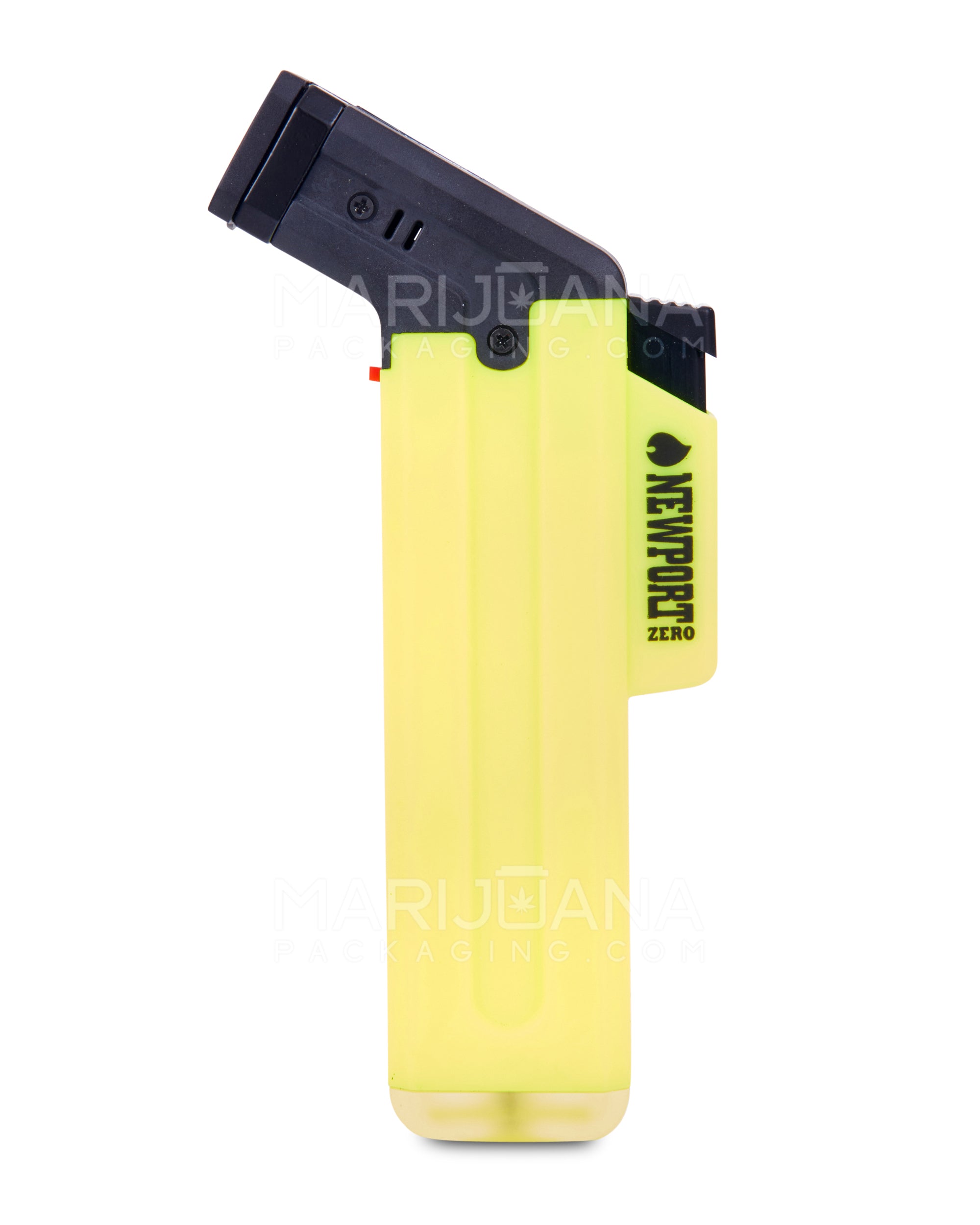 NEWPORT | 'Retail Display' Zero Assorted Neon Plastic Cigar Torch | 5in Tall - Butane - 12 Count - 8