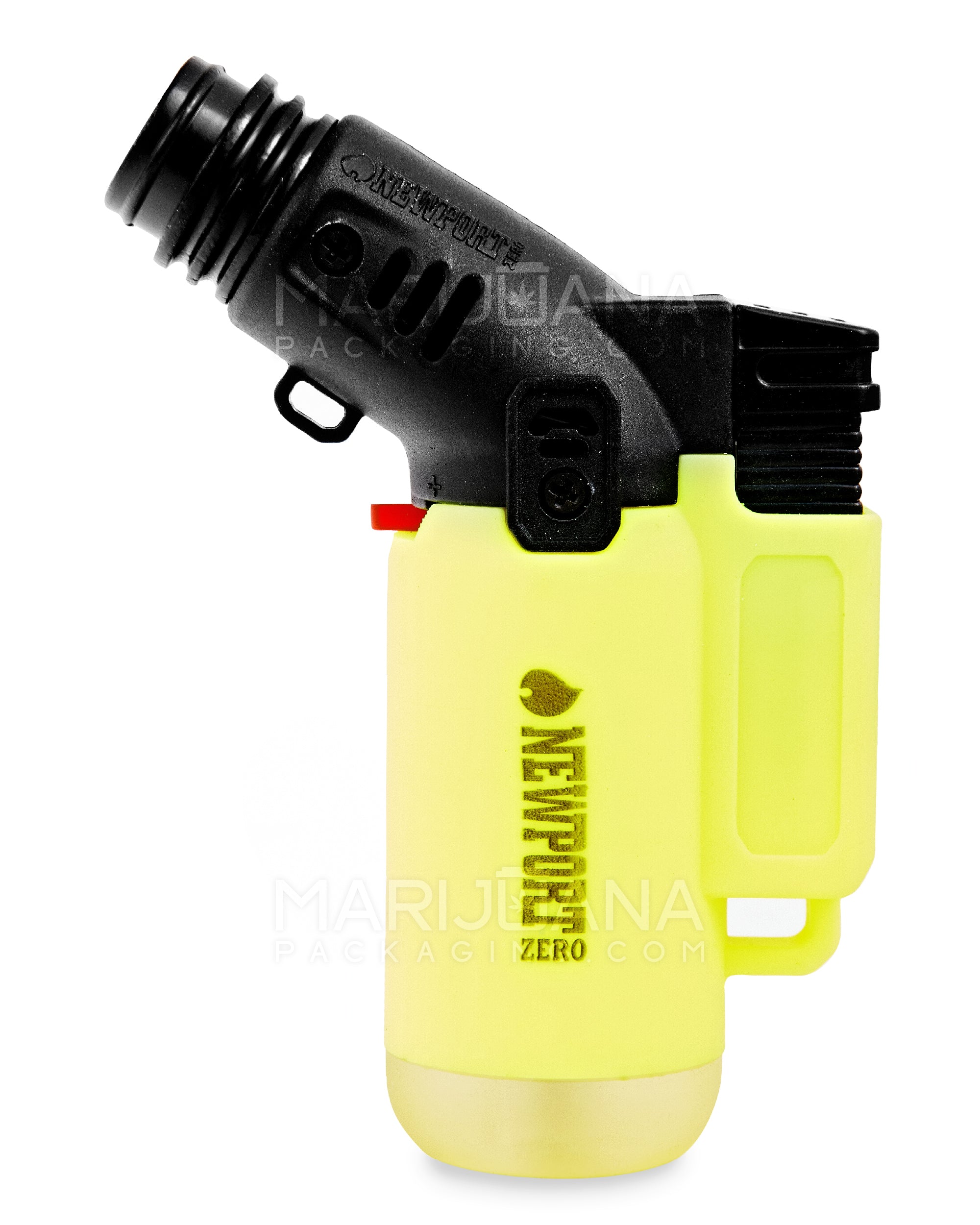 NEWPORT | 'Retail Display' Zero Assorted Neon Plastic Mini Cigar Torch | 3in Tall - Butane - 20 Count - 7