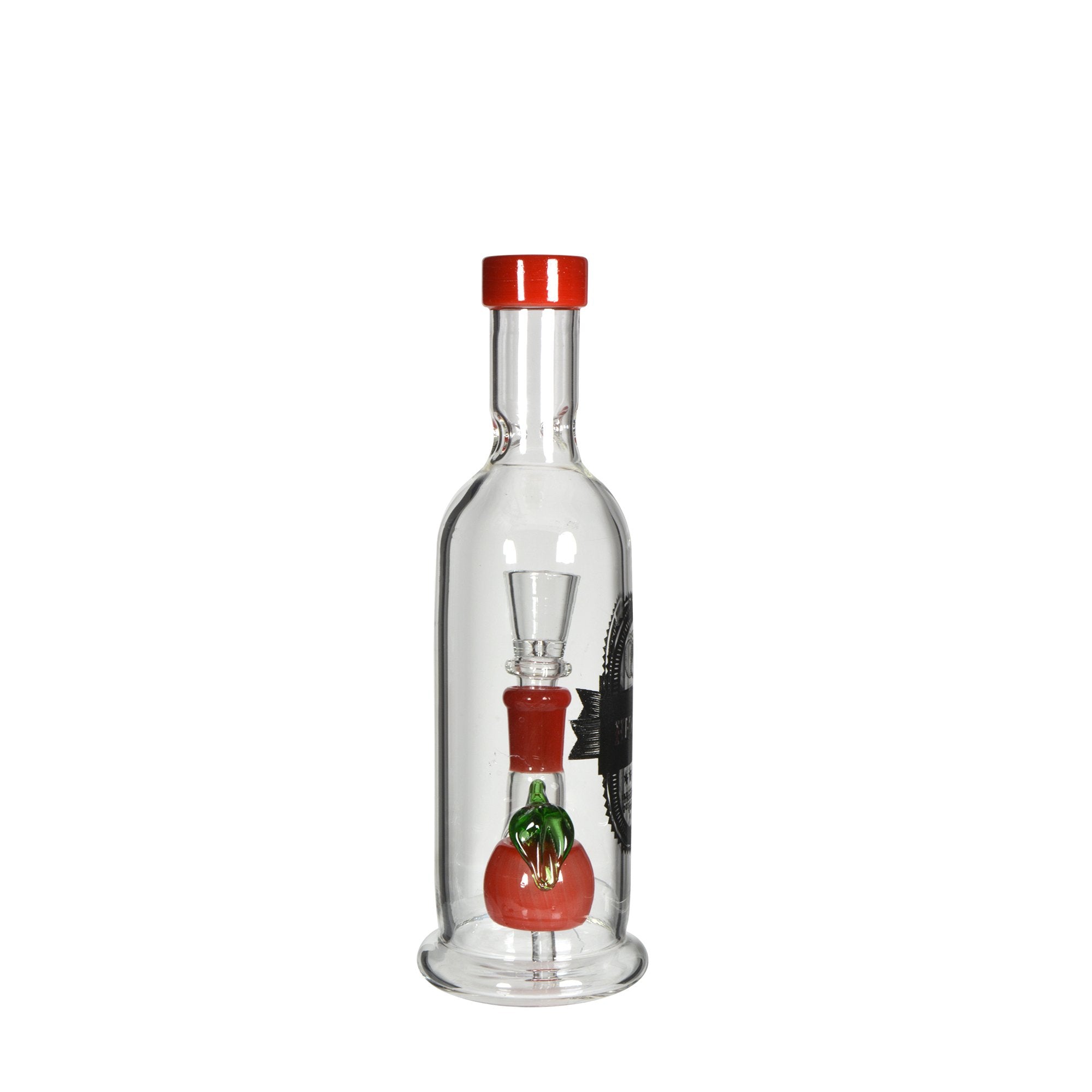 7" Apple Percolator Water Pipe 14MM - 2