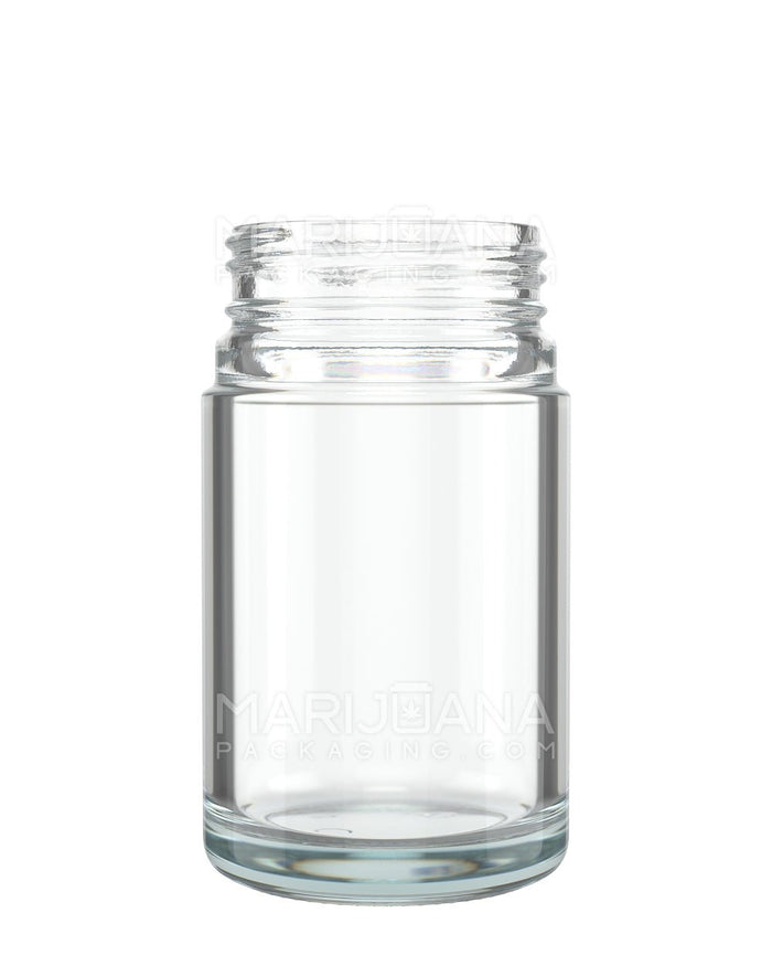 POLLEN GEAR HiLine Straight Sided Clear Glass Jars | 52mm - 3.75oz | Sample Image