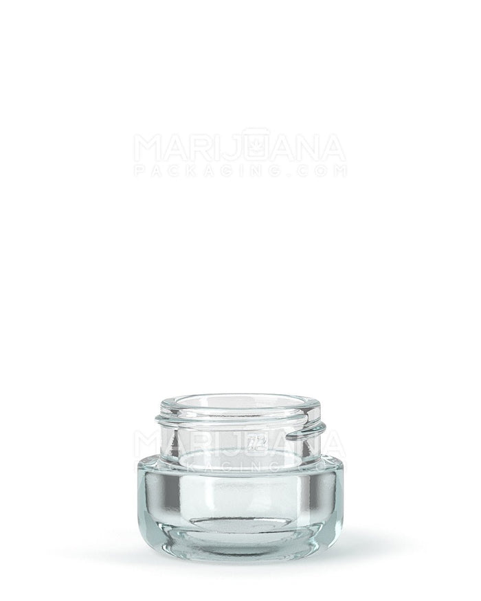 POLLEN GEAR | HiLine Glossy Clear Glass Concentrate Containers | 36mm - 5mL | Sample Image