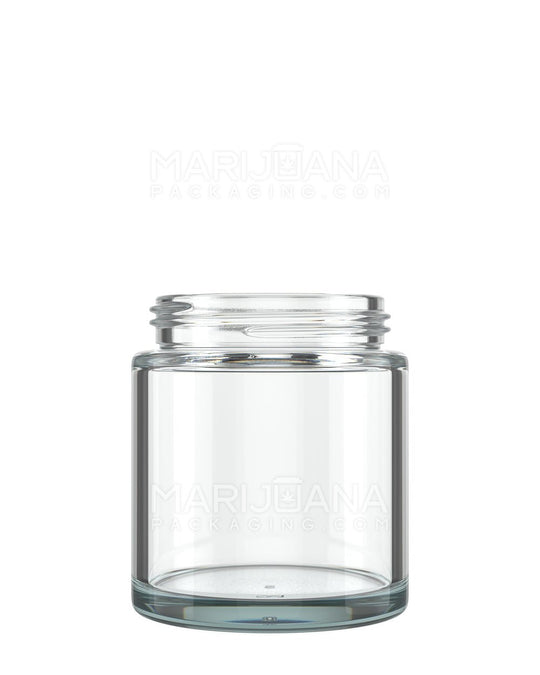 POLLEN GEAR LoPro Wide Mouth Straight Sided Clear Glass Jars | 38mm - 6oz | Sample - 1