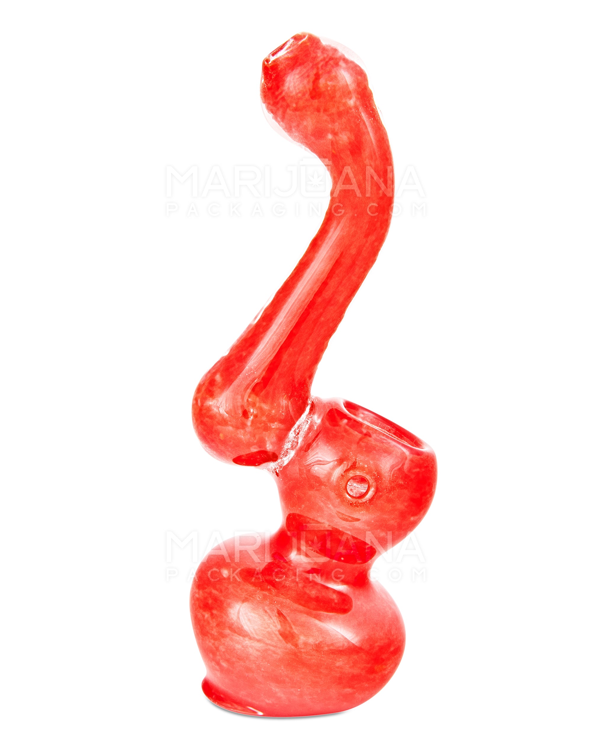 Solid Fritted Glass Bubbler | 3.5in Tall - Glass - Assorted - 5