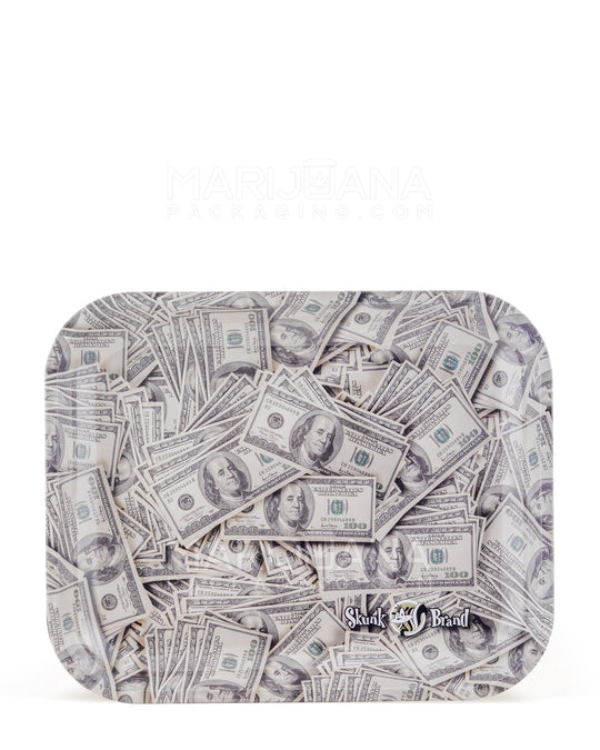 SKUNK | Money Benjamins Rolling Tray | 14in x 11in - Large - Metal