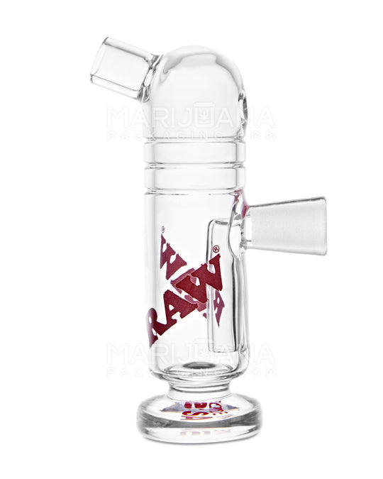 RAW | Compact Decal Glass Cone Bubbler | 2.25in Long - Glass - Clear