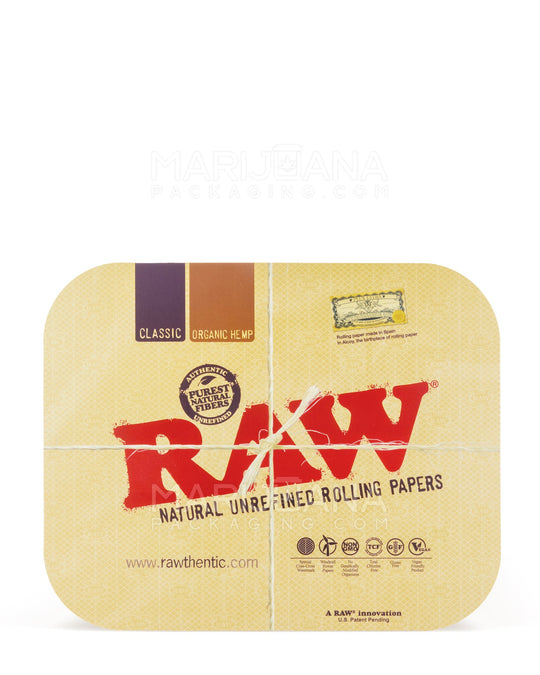 RAW | Logo Magnetic Rolling Tray Cover | 14in x 11in - Large - Metal - 1