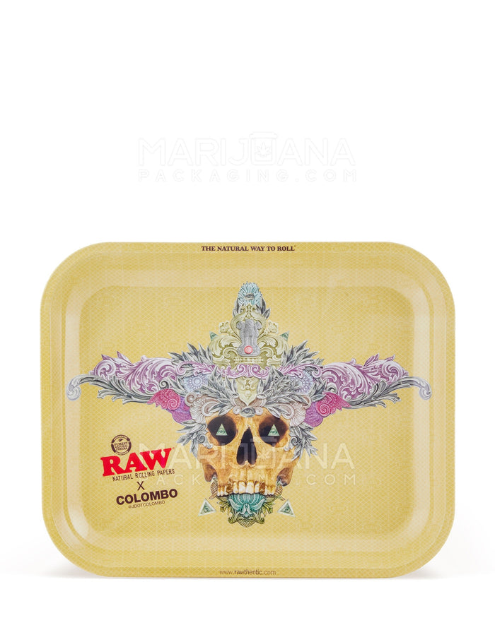 RAW | RAW X Colombo Rolling Tray | 14in x 11in - Large - Metal Image