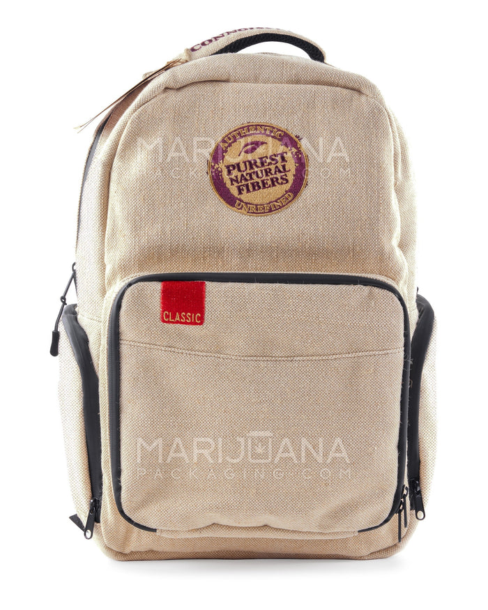 RAW | Smell Proof Rolling Papers Burlap Backpack Image