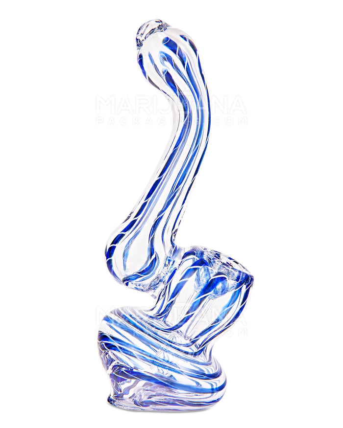 Spiral & Swirl Bubbler | 5in Tall - Glass - Assorted Image