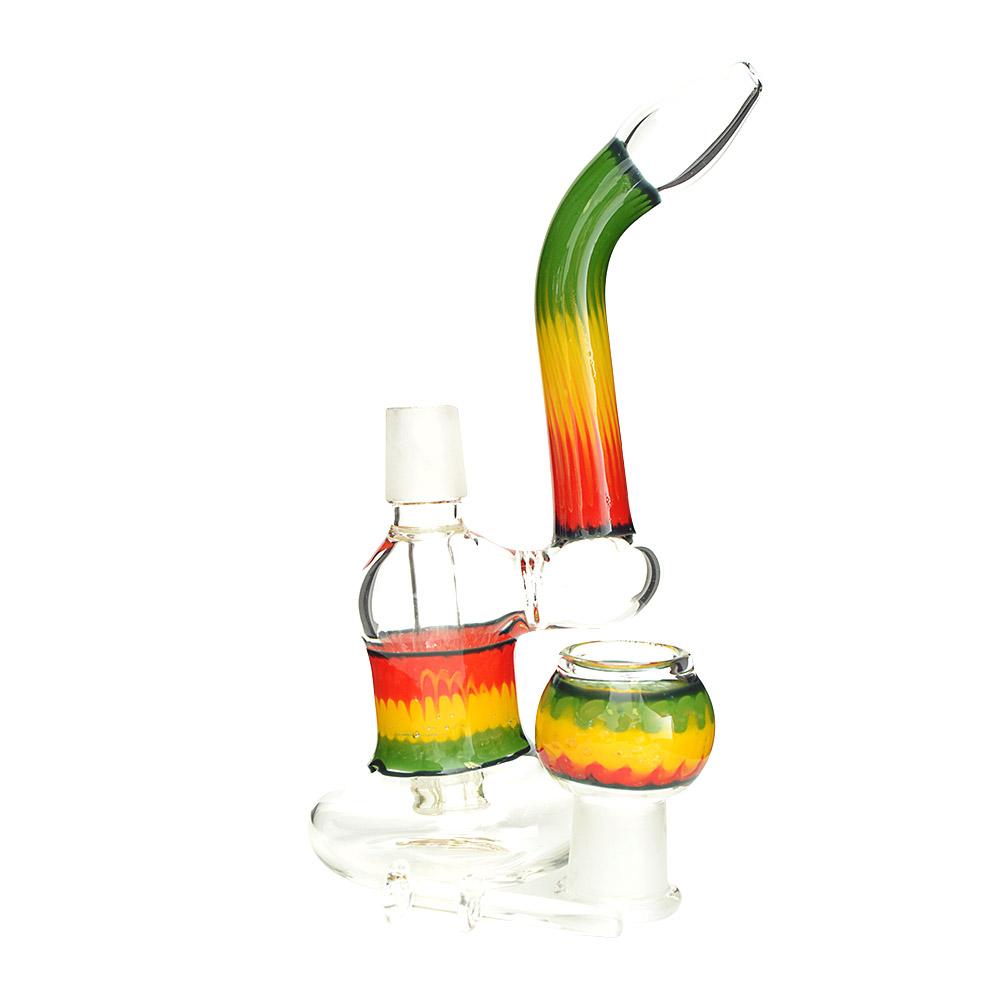 7.5" Raked Rasta Oil Rig 18mm - 5