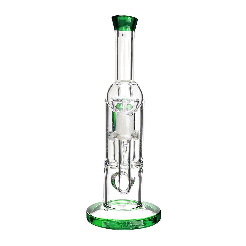 8" Straight Showerhead Oil Rig Green 14mm - 4