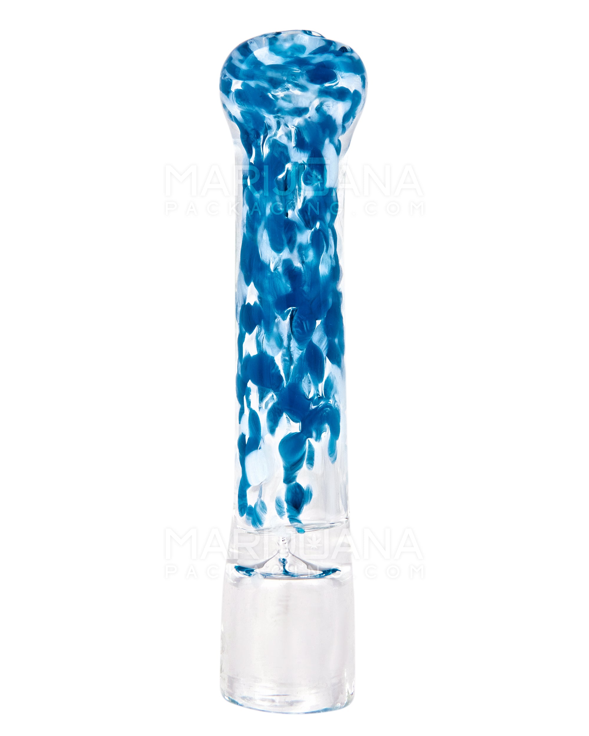 Speckled & Frit Chillum Hand Pipe | 3in Long - Glass - Assorted - 1