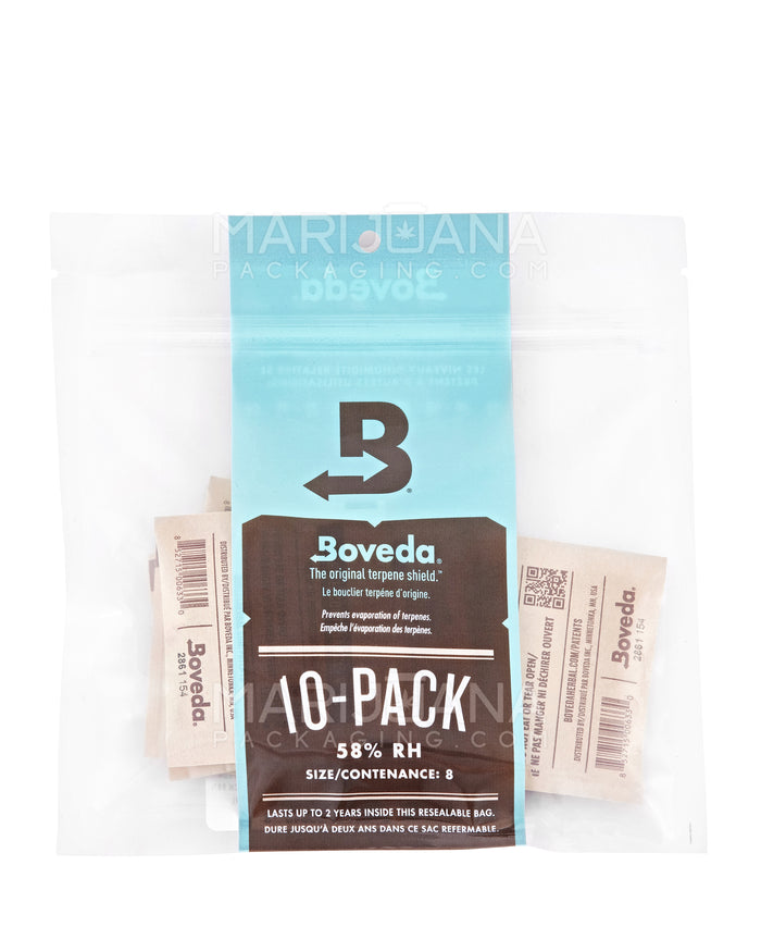 BOVEDA | Humidity Control Packs | 8 Grams - 58% - 10 Count Image