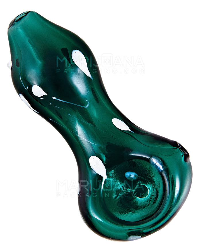 Speckled Spoon Hand Pipe | 3in Long - Glass - Assorted Image