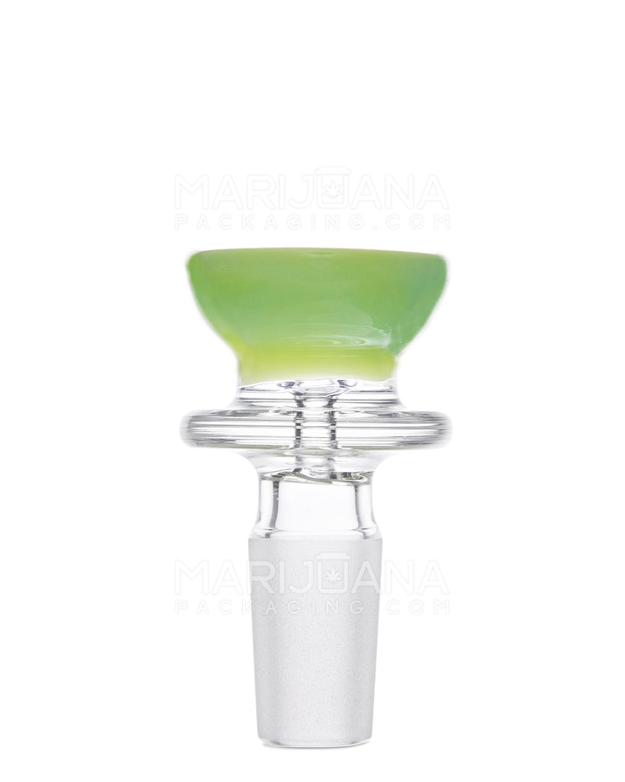 Ringed Slime Colored Bowl | Glass - 14mm - Assorted Image