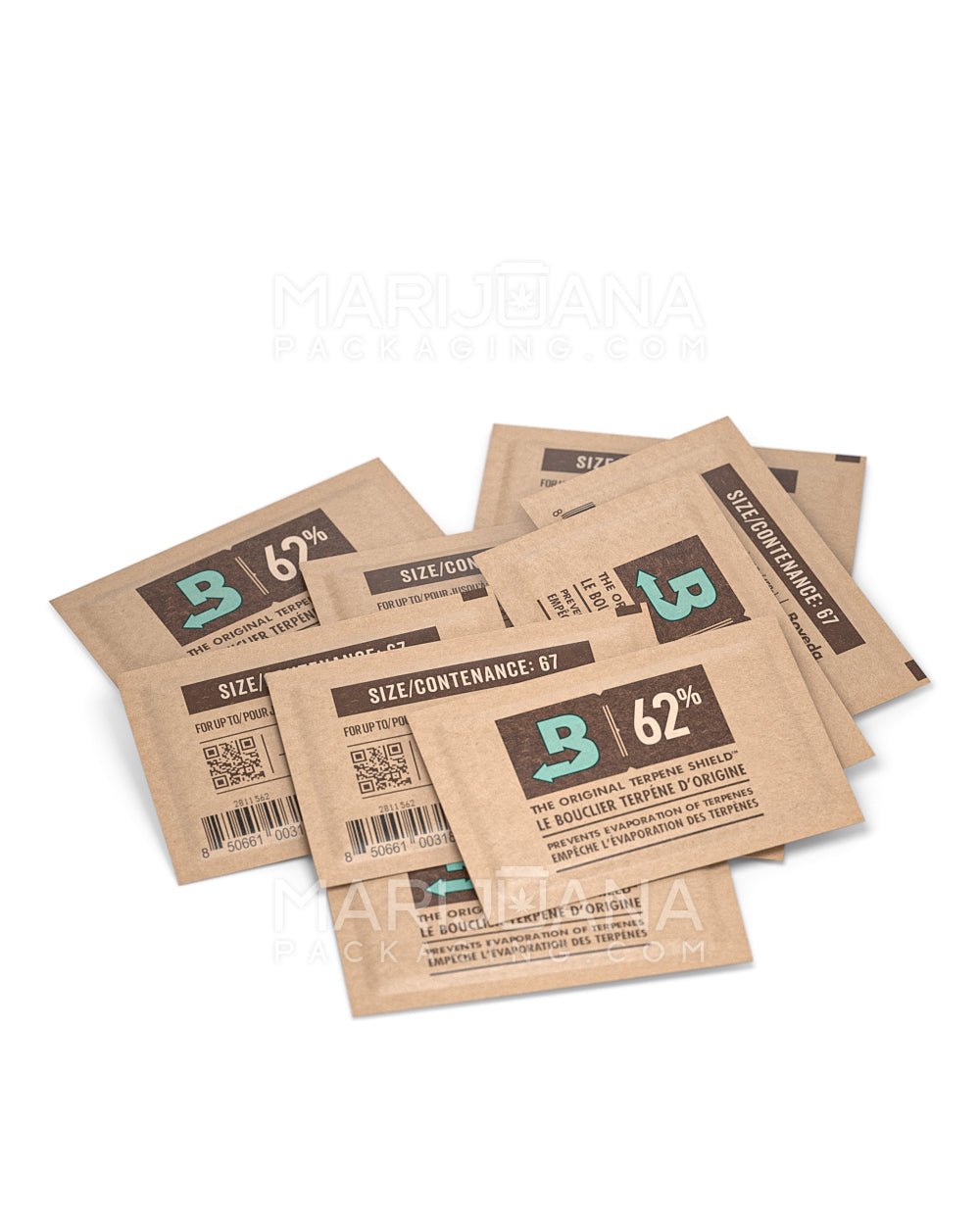 BOVEDA | 'Retail Display' Large Humidity Control Packs | 67 Grams - 62% - 12 Count - 8