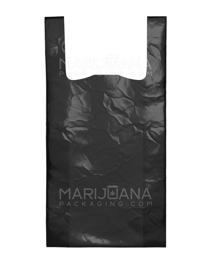 Large Plastic Bag | 12in x 22in - Black - 400 Count Image