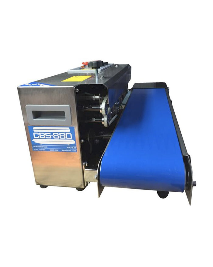 Continuous Horizontal Band Sealer Machine w/ Digital Counter | Seal 30 Bags in Under 1 Minute Image