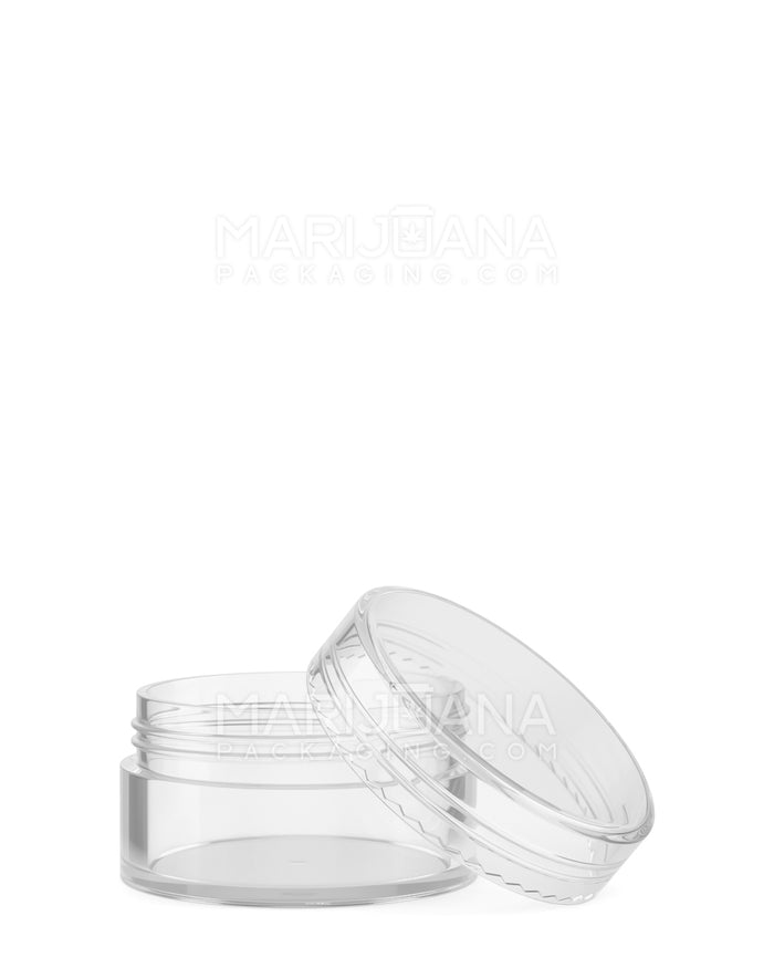 Clear Concentrate Containers w/ Screw Top Cap | 15mL - Plastic | Sample Image