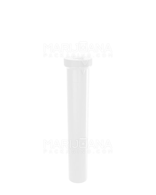 Child Resistant ‘Line-Up Arrow’ Pre-Roll Tubes | 94mm - Opaque White Plastic | Sample - 1