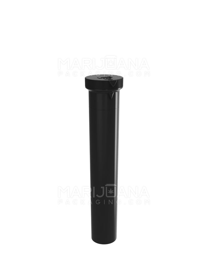 Child Resistant | ‘Line-Up Arrow’ Pre-Roll Tubes | 94mm - Opaque Black Plastic - 750 Count Image