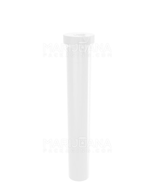 Child Resistant King Size ‘Line-Up Arrow’ Pre-Roll Tubes | 116mm - Opaque White Plastic | Sample - 1