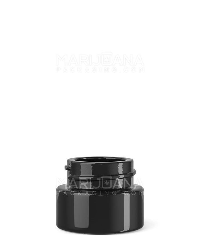 Glossy Black Glass Concentrate Containers | 29mm - 5mL | Sample Image