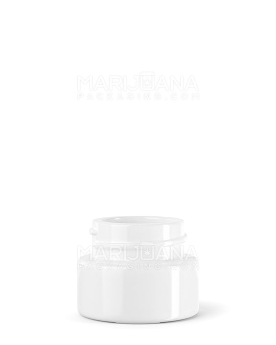 Glossy White Glass Concentrate Containers | 29mm - 5mL | Sample - 1