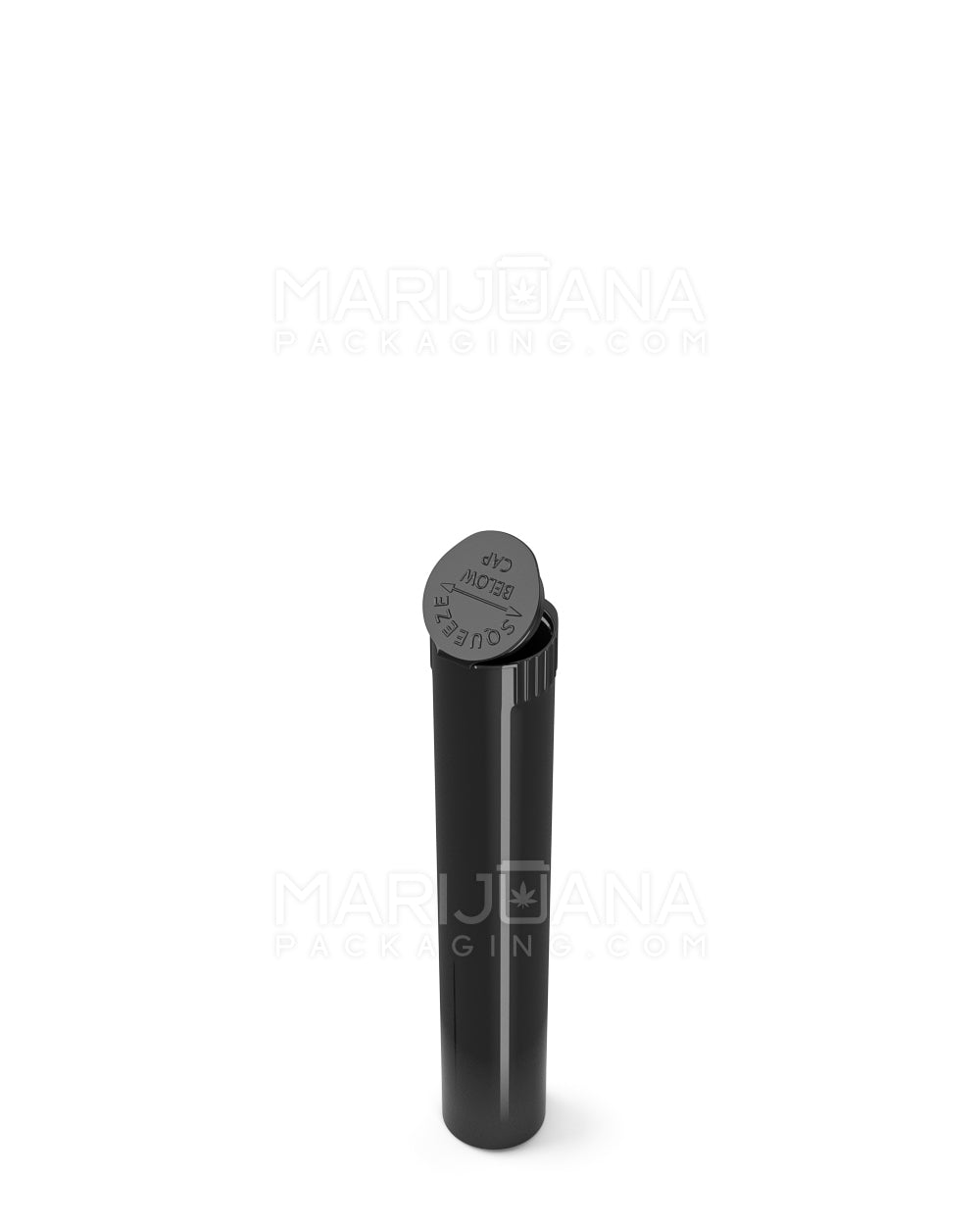 Child Resistant | Pop Top Vape Cartridge Tube | 80mm - Black - 1000 Count - 4