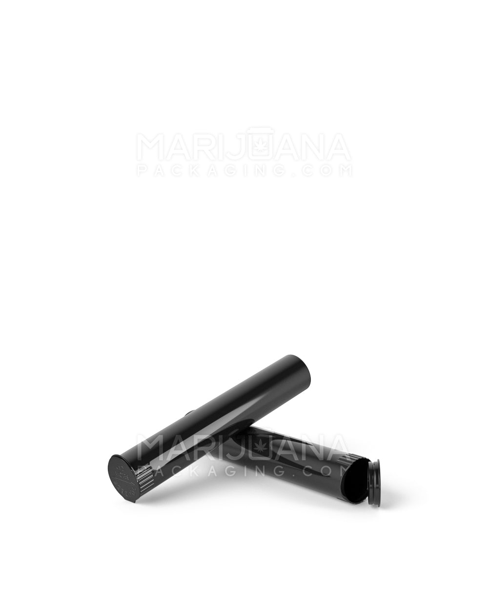 Child Resistant | Pop Top Vape Cartridge Tube | 80mm - Black - 1000 Count - 10