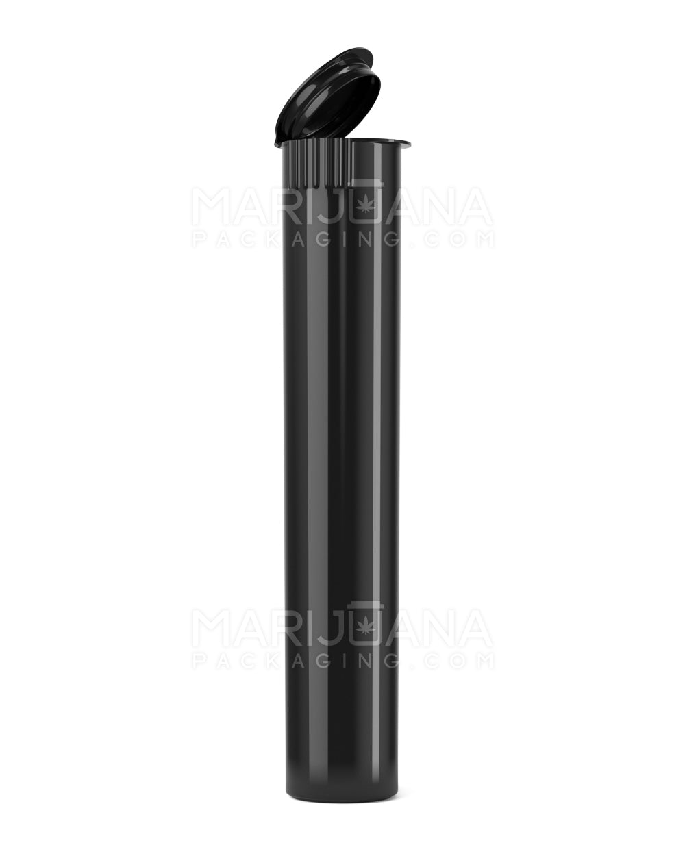 Child Resistant | Pop Top Vape Cartridge Tube | 80mm - Black - 1000 Count - 1