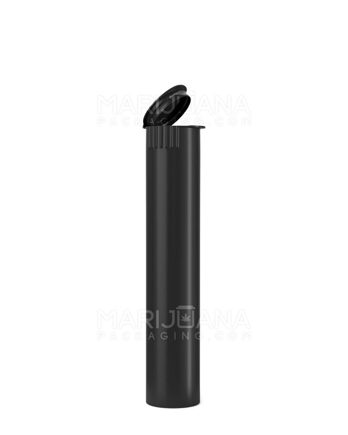 Child Resistant & Sustainable 100% Biodegradable Pop Top Plastic Pre-Roll Tubes | 95mm - Black | Sample Image