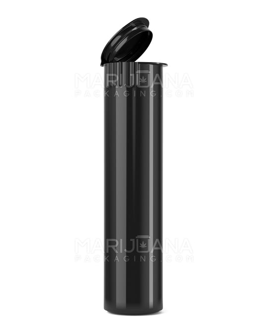 Child Resistant Pop Top Opaque Plastic Pre-Roll Tubes | 78mm - Black | Sample - 1