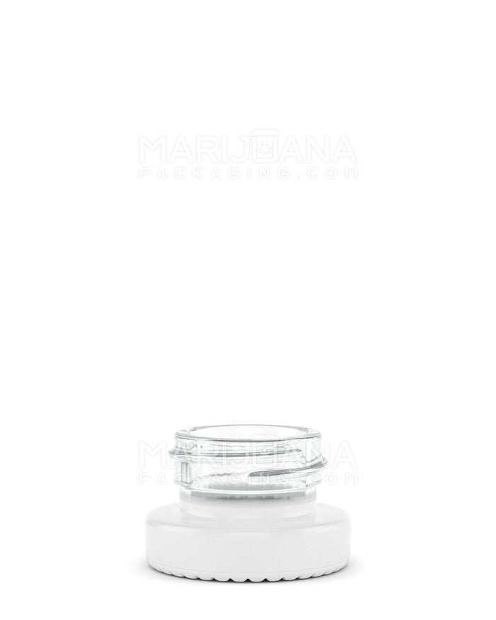 Matte White Glass Concentrate Containers | 28mm - 4mL | Sample Image