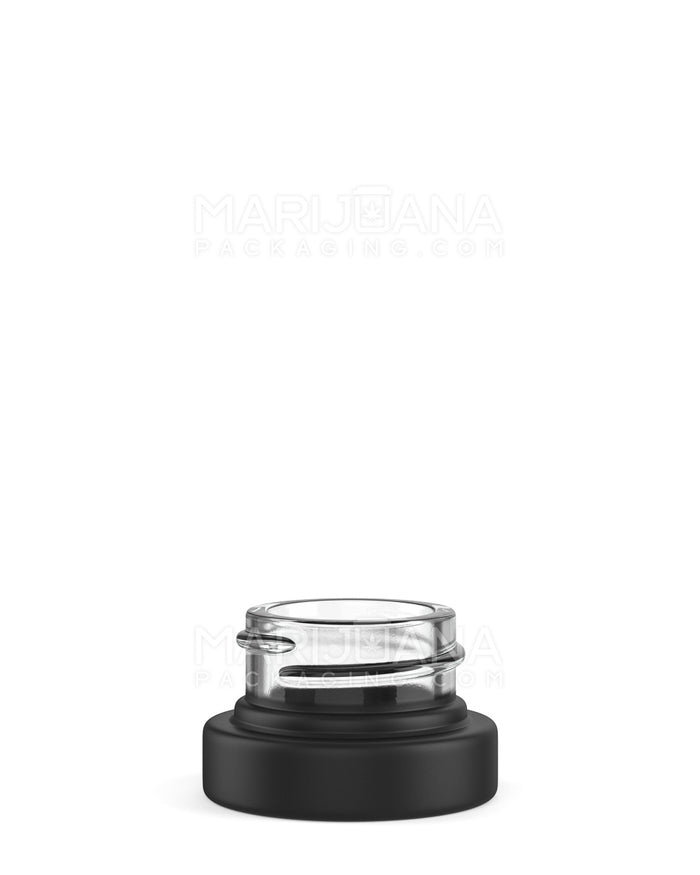 Matte Black Glass Concentrate Containers | 28mm - 5mL | Sample Image