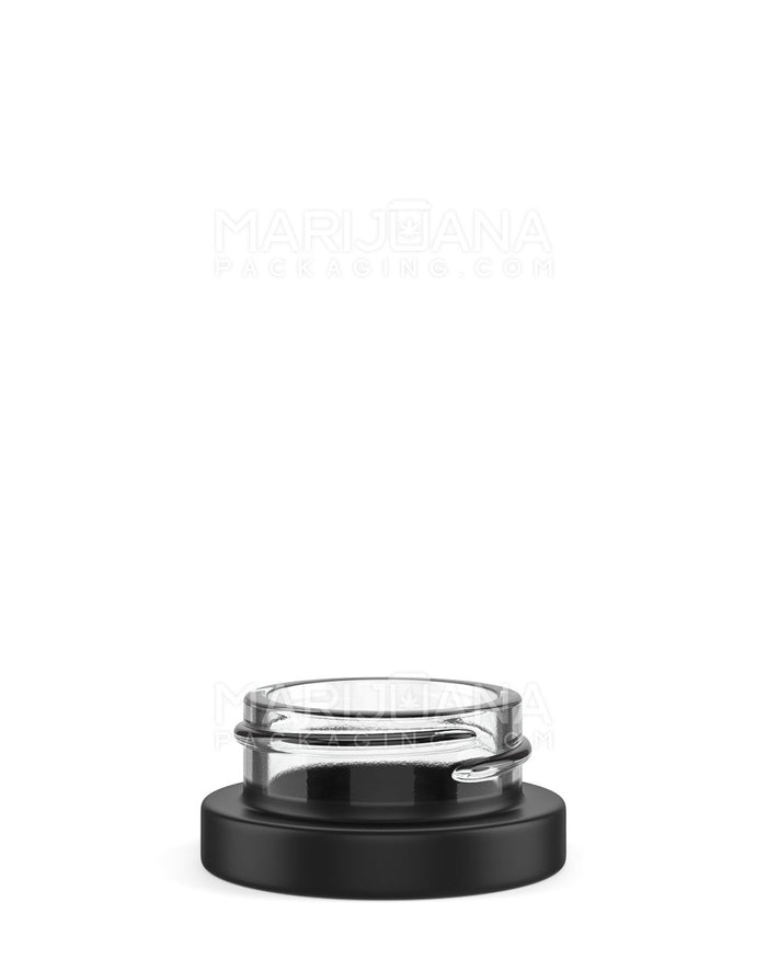 Matte Black Glass Concentrate Containers | 38mm - 9mL | Sample Image