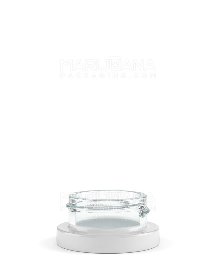 White Glass Concentrate Containers | 38mm - 9mL - 120 Count Image