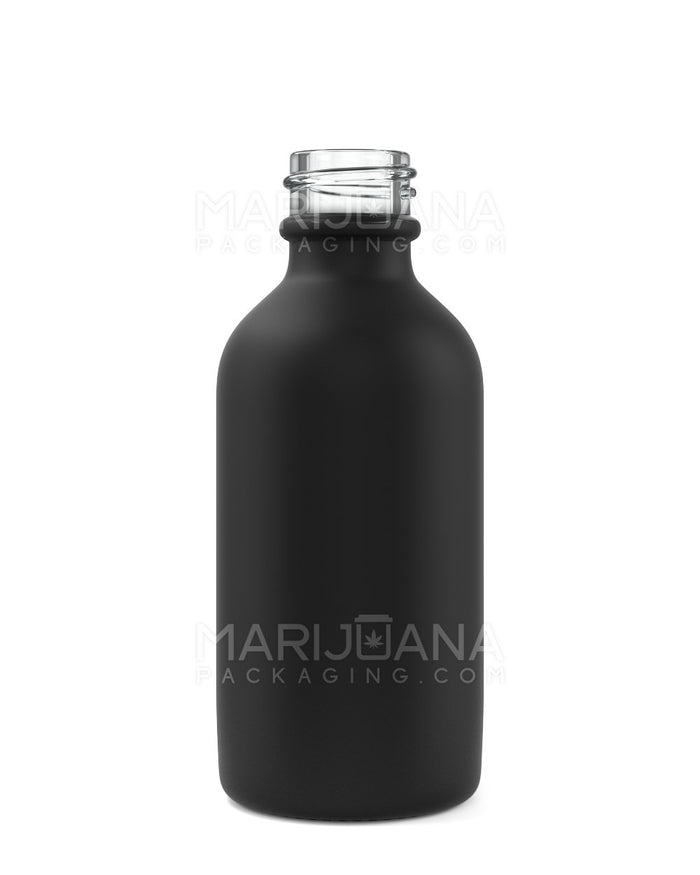 Glass Tincture Bottles | 2oz - Matte Black | Sample Image