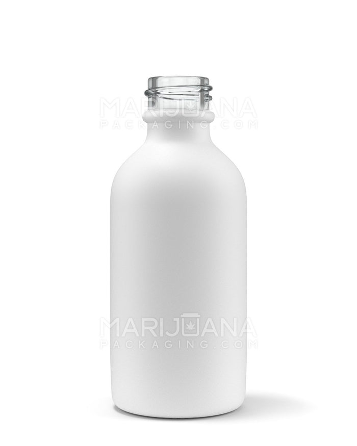 Glass Tincture Bottles | 2oz - Matte White | Sample Image