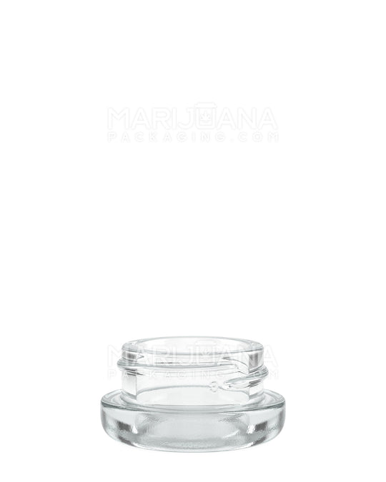 Rounded Base Clear Glass Concentrate Containers | 38mm - 9mL - 320 Count - 1