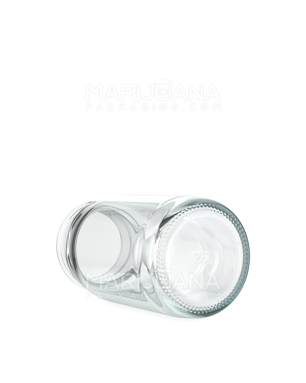 Wide Mouth Straight Sided Clear Glass Jars for Pre-Rolls | 38mm - 2oz | Sample - 4