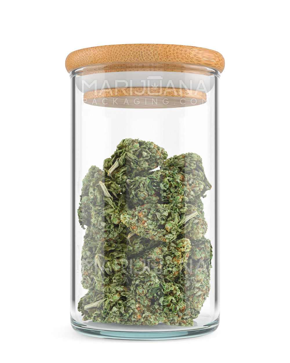 Glass Jar with Wooden Lid | 10oz - 80 Dram | Sample - 2