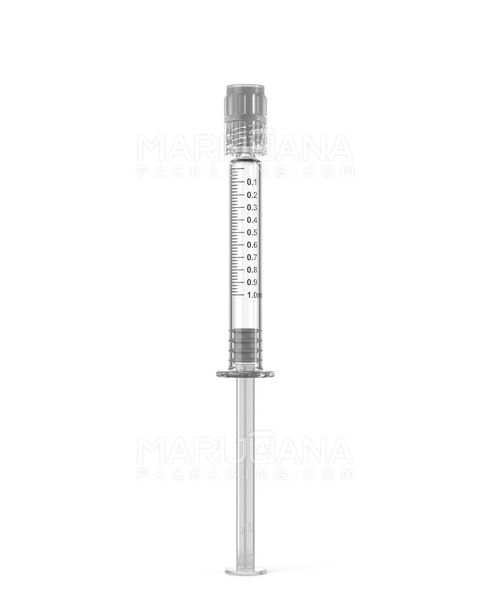 Luer Lock Long Glass Dab Applicator Syringes | 1mL - 0.1mL Increments | Sample Image