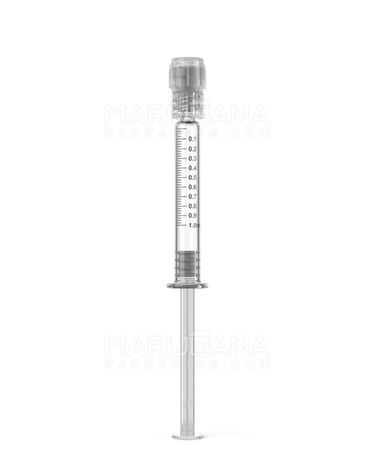 Child Resistant & Luer Lock Long Glass Dab Applicator Syringes | 1mL - 0.1mL Increments | Sample - 1