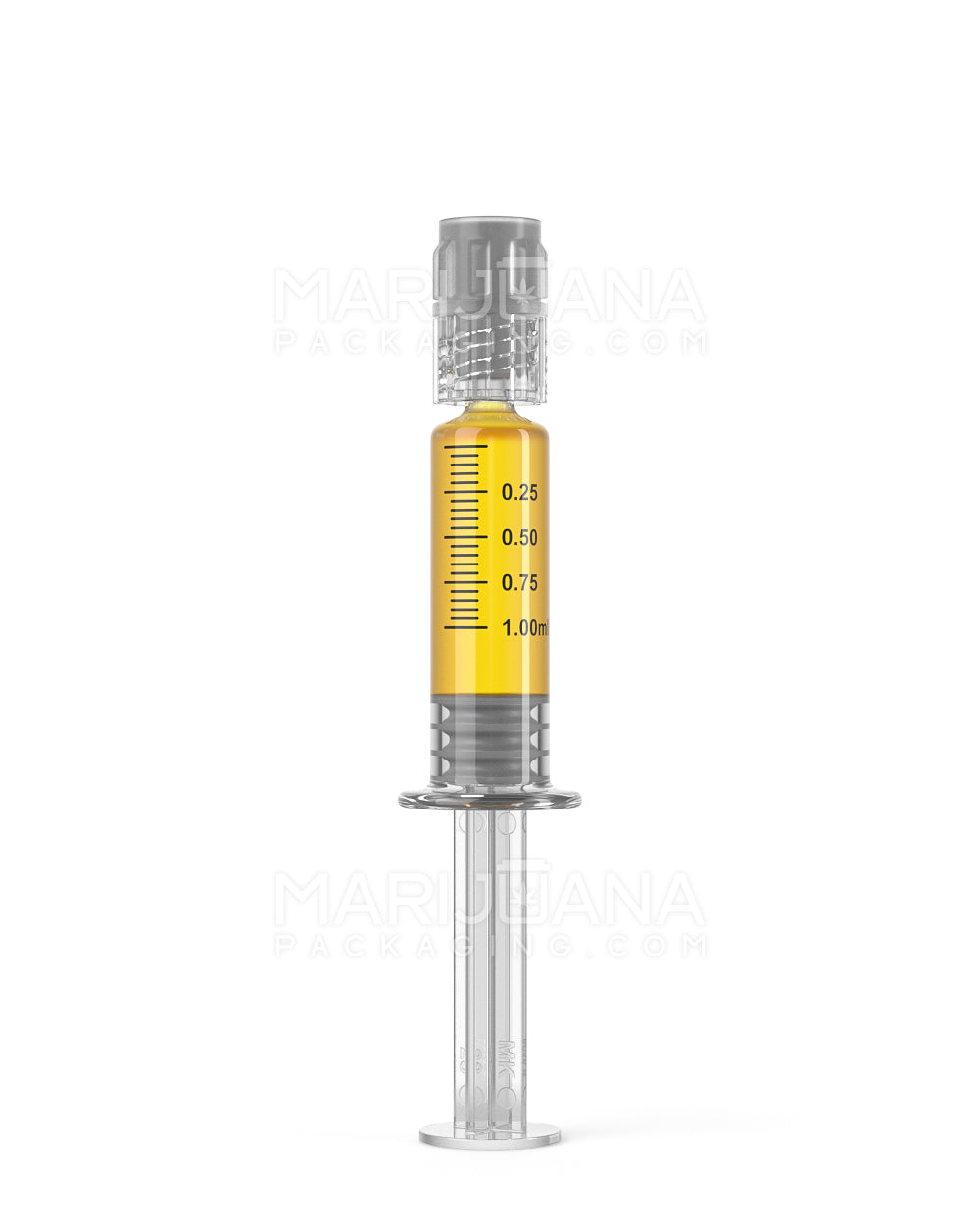 Luer Lock | Glass Dab Applicator Syringes | 1mL - 0.25mL Increments | Sample - 2