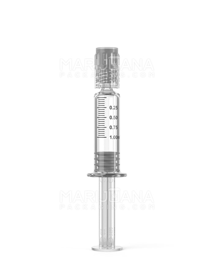 Luer Lock | Glass Dab Applicator Syringes | 1mL - 0.25mL Increments | Sample Image