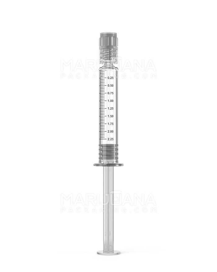 Luer Lock | Glass Dab Applicator Syringes | 2.25mL - 0.25mL Increments | Sample Image