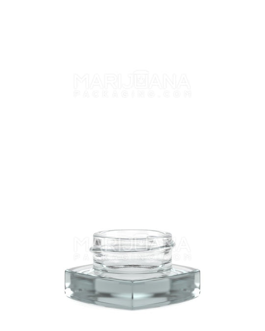 Clear Glass Pillow Concentrate Jar | 38mm - 5mL | Sample - 1